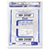 Triple Protection Tamper-Evident Deposit Bags, 15 x 20, Clear, 50/Pack
