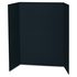 Spotlight Corrugated Presentation Display Boards, 48 x 36, Black, 24/Carton