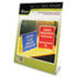 Clear Plastic Sign Holder, Stand-Up, Slanted, 8 1/2 x 11