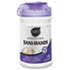 Sani Professional San-Hands II Sanitizing Wipes, 7.75"x10.5", White, 100/Can