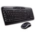 MK320 Wireless Desktop Set, Keyboard/Mouse, USB, Black - View 3
