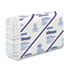 KLEENEX C-Fold Paper Towels, 10 1/8 x 13 3/20, White, 150/Pack, 16/Carton