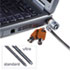 MicroSaver Keyed Ultra Laptop Lock, 6 ft. Steel Cable, Two Keys