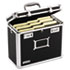 Locking File Tote Storage Box, Letter, 13-3/4 x 7-1/4 x 12-1/4, Black