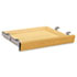 Laminate Angled Center Drawer, 22w x 15-3/8d x 2-1/2h, Harvest