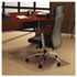 Polycarbonate Chair Mat, 48 x 53, with Lip, Clear