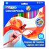 Colored Woodcase Pencils, 3.3 mm, 50 Assorted Colors/Set