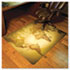World Map 48x36 Rectangle Chairmat, Multi-Task Series for Hardfloor