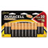 Coppertop Alkaline Batteries, Resealable, AA, 20/Pack