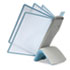 Sherpa Style Desk Reference System, 20 Sheet Capacity, Titanium