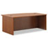 BL Laminate Series Bow Front Desk Shell, 72w x 42w x 29h, Medium Cherry