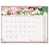 Recycled Floral Panoramic Desk Pad, Jan-Dec, Desk Pad, 22 x 17, 2012