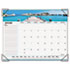 Visual Organizer Recycled Seascape Panoramic Desk Pad, 22 x 17, 2012