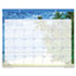 Recycled Tropical Escape Desk Pad, 22" x 17, Design, 2012