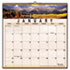 Visual Organizer Recycled Open Plan Landscape Wall Calendar, 12 x 12, 2012