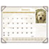 Visual Organizer Recycled Puppies Desk Pad, 22 x 17, 2012