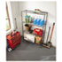 Complete Wire Shelving Unit w/Caster, 4-Shelf, 48w x 18d x 72h, Black Anthracite - View 2