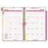 2012 Watercolors Weekly/Monthly Planner, 5-1/2 x 8-1/2, Floral Cover, 2012