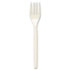 Plant Starch Fork, Cream, 50/Pack