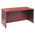 Valencia Series Straight Front Desk Shell, 59-1/8 x 29-1/2 x 29-1/2, Med Cherry