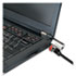 ClickSafe Keyed Laptop Lock, 5ft Cable, Black