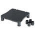 Monitor/Printer Stand,13 1/4 x 13 1/2 x 4, Black