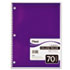 Spiral Bound Notebook, College Rule, 8 x 10-1/2, White, 1  Subject 70 Sheets/Pad - View 5