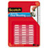 Mounting Squares, Precut, Removable, 11/16 x 11/16, Clear, 35/Pack