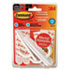 Adhesive Hook Value Pack, Large, Holds 5-lb, White, 3/Pack