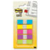 Flags in Portable Dispenser, Five Bright Colors, 5 Dispensers of 20 Flags per Color