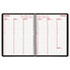 Brownline DuraFlex Weekly Planner, 8-1/2 x 11, Black, 2012