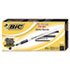 Ultra Round Stic Grip Ballpoint Stick Pen, Black Ink, Medium, Dozen - View 1