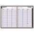 Recycled Weekly Appointment Book, Black, 8" x 11", 2012