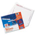 Laser/Inkjet Hanging File Folder Inserts, 1/3 Tab, 3 1/2 Inch, White, 100/Pack