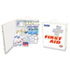 First Aid Kit for 100 People, 694 Pieces, OSHA/ANSI Compliant, Metal Case