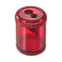 Pencil/Crayon Sharpener, Twin, Red