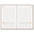 One-Day-Per-Page Planning Notebook, Gray, 6" x 9", 2012