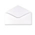 Envirotech Recycled Business Envelope, V-Flap, #10, White, 500/Box