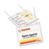 Neck Hanging-Style Flexible Badge Holders, Top Load, 3 x 4, White, 100/Box - View 1