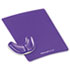 Gel Gliding Palm Support w/Mouse Pad, Purple