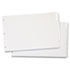 Write 'n Erase Tabloid Index Dividers, 5-Tab, White