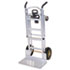 3-in-1 Convertible Truck, 800-1000lb Capacity, 20-1/2wx21-1/4dx47-4/5h, Aluminum