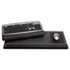 Kelly Computer Supply Viscoflex Extended Keyboard Wrist Rest, Black