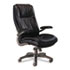 Ultimo 100 Series High-Back Swivel/Tilt Chair, Black Leather