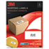 Permanent Adhesive White Laser Mailing Labels, 2 x 4, 1000/Pack