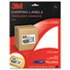 Permanent Adhesive White Mailing Labels f/ Inkjet Printers, 5-1/2 x 8-1/2, 50/PK