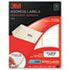Permanent Adhesive White Laser Mailing Labels, 1 x 2-5/8, 3000/Pack
