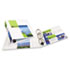 Nonstick Heavy-Duty EZD Reference View Binder, 2" Capacity, White