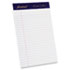 Gold Fibre Ruled Pads, Jr. Legal Rule, 5 x 8, White, 4 50-Sheet Pads/Pack