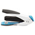 SmartTouch Stapler, Half Strip, 25-Sheet Capacity, White/Blue